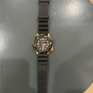 Citizen Black and Gold Watch